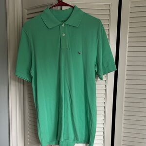 Vineyard Vines Men's Mint Green Polo Shirt